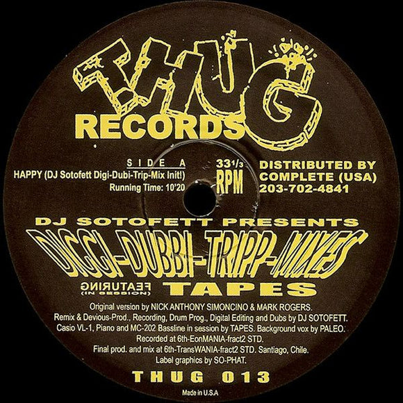DJ Sotofett - Diggi-Dubbi-Tripp-Mixes Featuring Tapes (In Session)