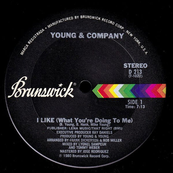 Young & Company – I Like (What You're Doing To Me)