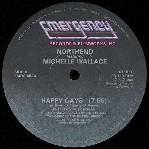 Northend feat. Michelle Wallace ‎– Happy Days