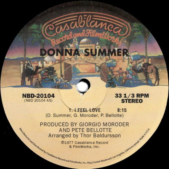 Donna Summer – I Feel Love / Love To Love You