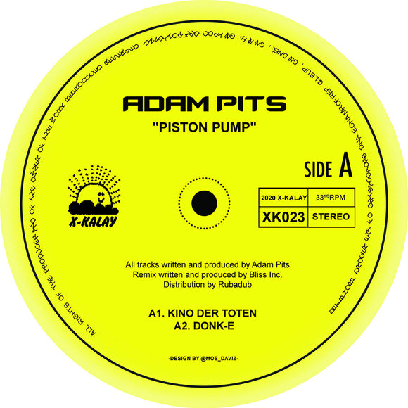 Adam Pits ‎– Piston Pump
